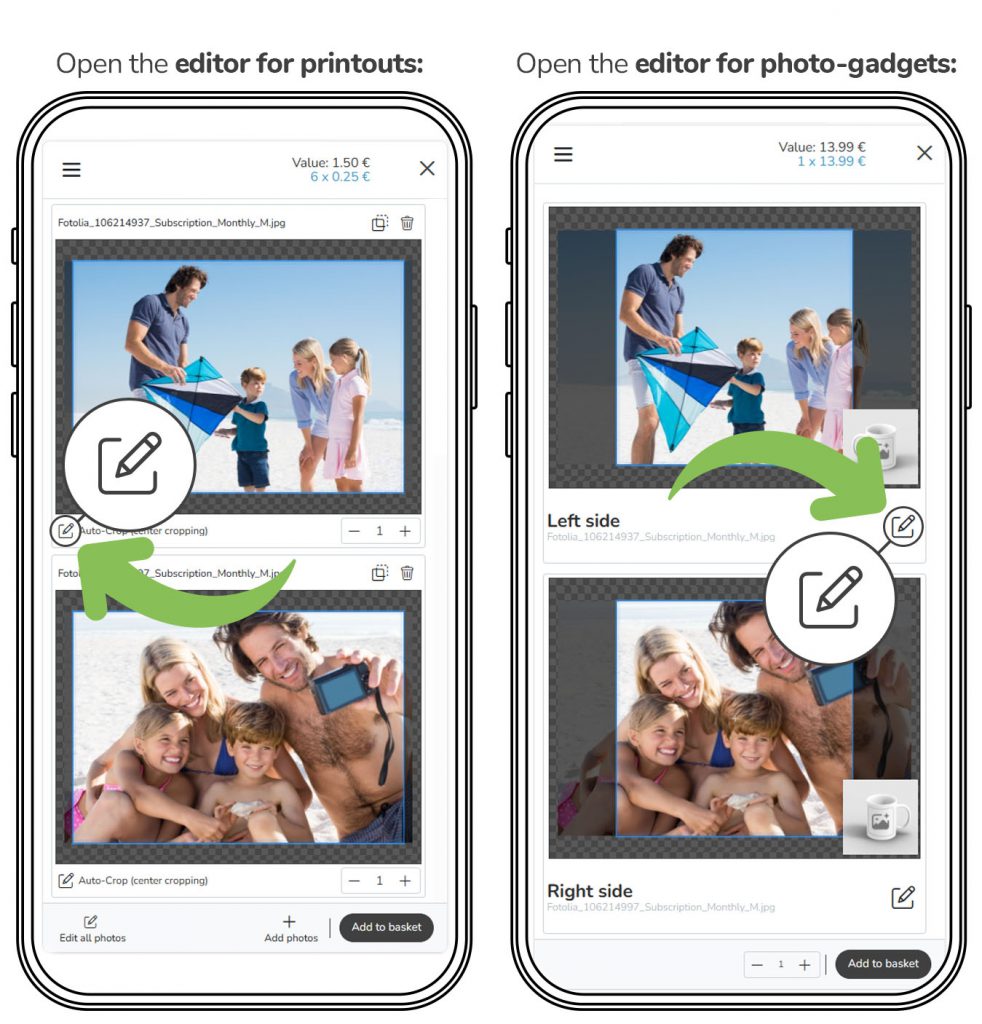 Photo editor handling – PIXEL-TECH